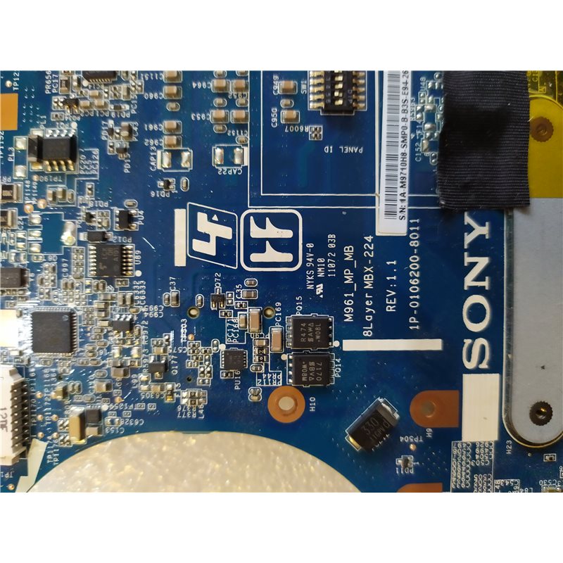 1P01062008011 M961_MP_MB REV 1.1 placa base / motherboard para Sony