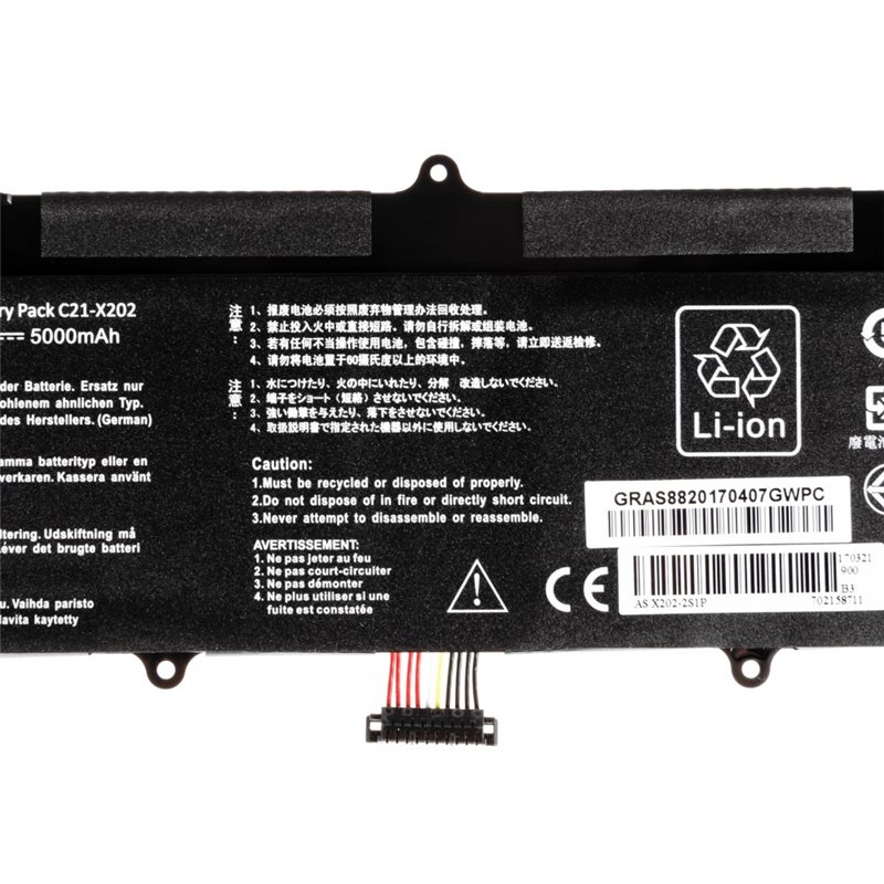 Batería Asus X201E para portatil