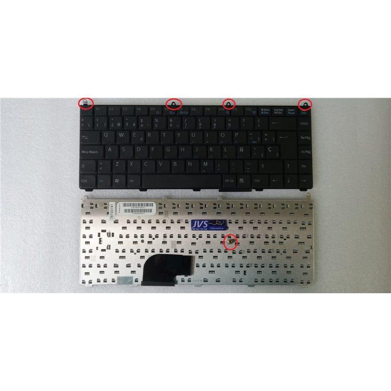 Teclado Sony VGN-FE Series