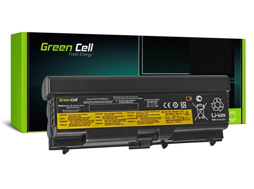 Green Cell Battery for Lenovo ThinkPad T410 T420 T510 T520 W510 / 11,1V 6600mAh