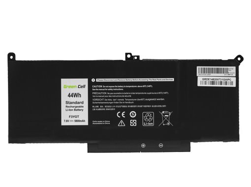 Green Cell Battery DJ1J0 for Dell Latitude 7280 7290 7380 7390 7480 7490