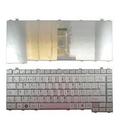 TECLADO PARA TOSHIBA SATELLITE A200 A300 L300 PLATEADO