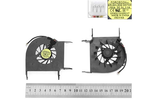 VENTILADOR CPU PARA PORTÁTIL HP PAVILION DV6 DFS551305MC0T