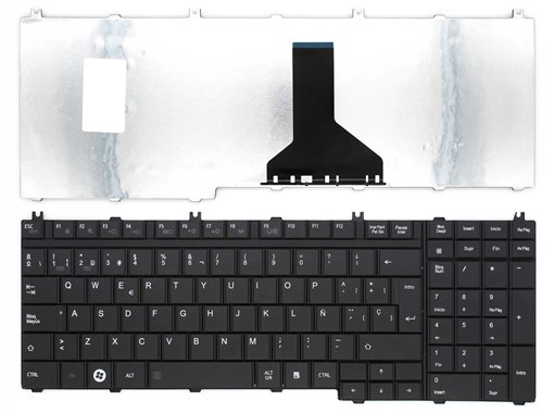 TECLADO PARA PORTÁTIL TOSHIBA SATELLITE L500 L505 L350 P300