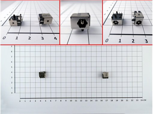 CONECTOR DC JACK PARA PORTÁTIL HP COMPAQ PRESARIO Y PAVILION