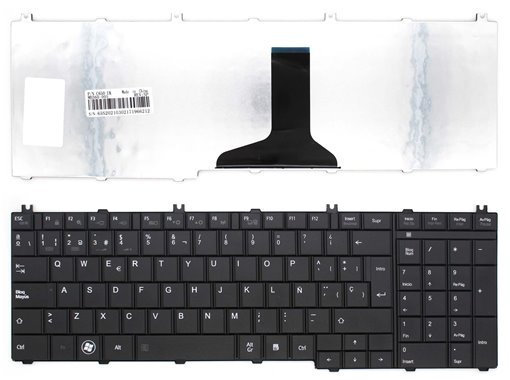Clavier pour TOSHIBA SATELLITE T660 C660D C665 L650 C650 L650D L670D L750