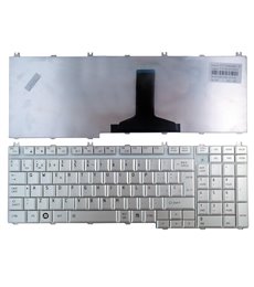 TECLADO PLATEADO PARA PORTÁTIL TOSHIBA SATELLITE A500 A505 A505D