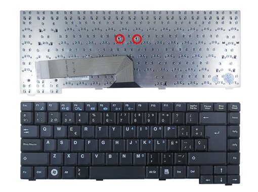 TECLADO PARA PORTÁTIL FUJITSU SIEMENS AMILO A1667G A3667G M1437G M1439G M3438G PI1536