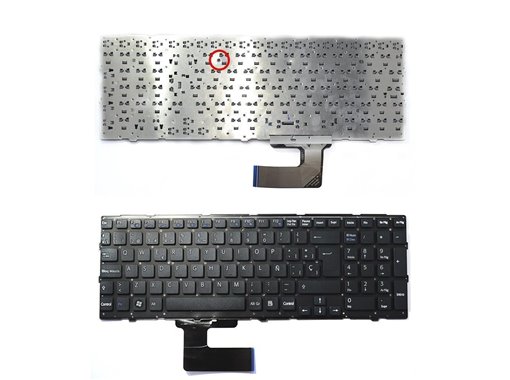 TECLADO PARA PORTÁTIL SONY VAIO VPC-EH3E0E VPC-EH3Q1E VPC-EH3J1E VPC-EH3C0E NEGRO