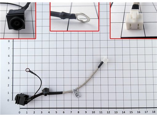 CONECTOR DC JACK SONY VAIO VGN-NW PCG-71XX SERIES PJ186 M850