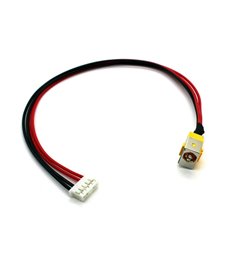 CONECTOR DC JACK CON CABLE PARA PORTÁTIL ACR ASPIRE 5235 SERIES TRAVELMATE 5610 EXTENSA 7200 SERIES