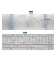 TECLADO PARA PORTÁTIL TOSHIBA SATELLITE L950 L950D L955 L955D BLANCO