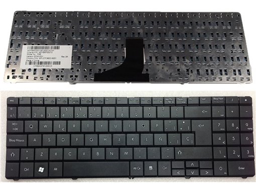 Clavier pour ordinateur portable PACKARD BELL EASYNOTE MP-07F36E0-9201, AEPB6P00010