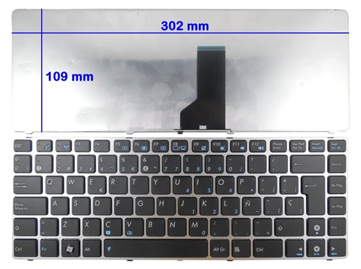 TECLADO PORTÁTIL ASUS K42F A42 K42 X42 N 43 N82 U30 U36 U44 U45 U80 U82 