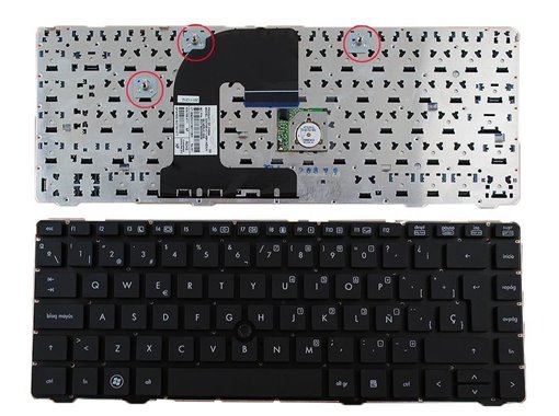 Clavier pour HP ELITEBOOK 8460P﻿ 8460W SERIES PROBOOK 6460B 6465B SERIES 9Z.N6RUV.00S