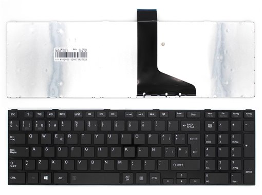 TECLADO PARA NUEVOS TOSHIBA SATELLITE C850 C855 C870 L850 L850D L855 L870 L870D SERIES