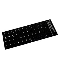 PEGATINA PARA CONVERTIR TECLADO EN IDIOMA ALEMÁN NEGRO