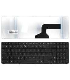 Teclado Español para Portátil Asus N53, X54, K53 y G73 con Marco Negro