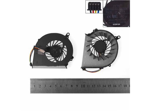 VENTILADOR CPU PARA PORTÁTIL HP PAVILION G43 G57 G58 COMPAQ PRESARIO CQ43 CQ57 CQ58 CQ58-100SF 