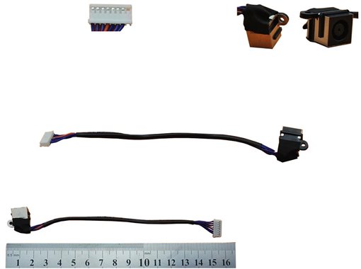 CONECTOR DC JACK PARA DELL XPS 15 L501X L502X DDGM6BPB000 XFT6Y PJ541