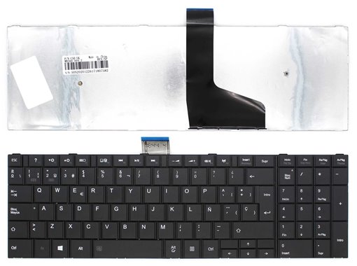 TECLADO PARA PORTÁTIL TOSHIBA SATELLITE C50-A C50D-A MP-11B96E0-528B