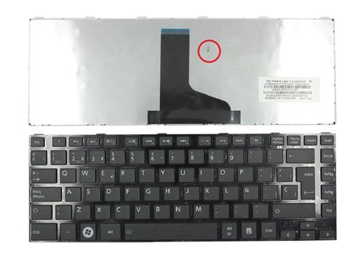 Clavier pour TOSHIBA SATELLITE L800 L840 L845 M800 L830 C800 C800D M805 L805