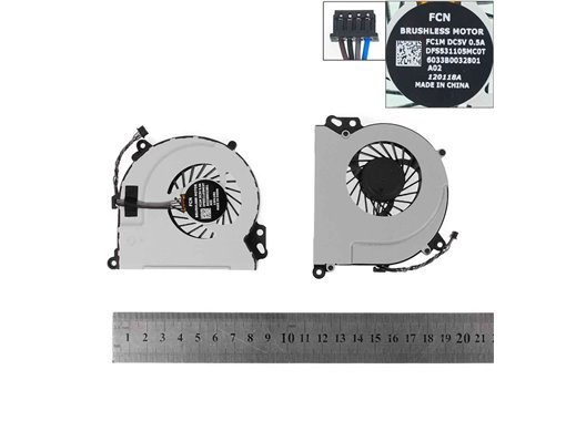 VENTILADOR PARA PORTÁTIL HP ENVY 15 ENVY 17 DFS531105MC0T