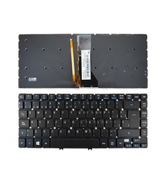 TECLADO RETROILUMINADO PARA PORTÁTIL ACER ASPIRE R7-572 R7-572G R7-572P NEGRO