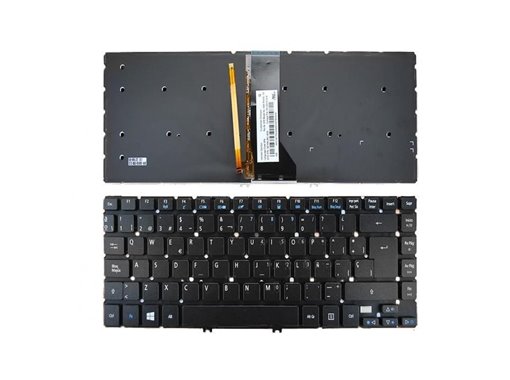 TECLADO RETROILUMINADO PARA PORTÁTIL ACER ASPIRE R7-572 R7-572G R7-572P NEGRO