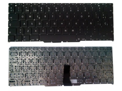 TECLADO PARA APPLE MACBOOK AIR A1370  / A1465 11.6 NEGRO