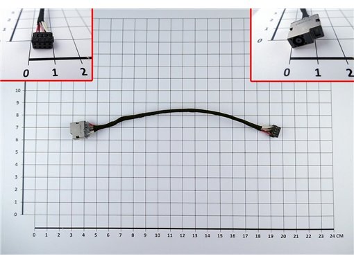 connecteur dc power jack pour portable hp pavilion 14-ax 14-cb 14-ds