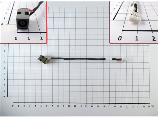 CONECTOR DC JACK PARA PORTÁTIL HP PAVILION G6-1100SX G6-1100TU G6-1100TX G6-1101AU