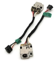 CONECTOR DC JACK CON CABLE PARA HP 15-B109WM 15-B161EA 15-B107CL 15-B142DX 15-B117SS 698231-YD1 CBK00326-0075