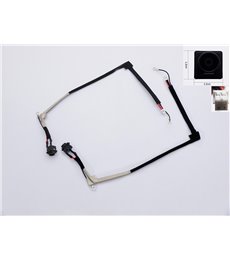 CONECTOR DC JACK CON CABLE PARA SONY VAIO VGN-CS