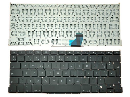 TECLADO PARA PORTÁTIL APPLE MACBOOK PRO A1502 BLACK