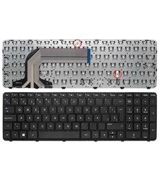 TECLADO PARA HP PAVILION 17-E CON MARCO NEGRO BRILLANTE