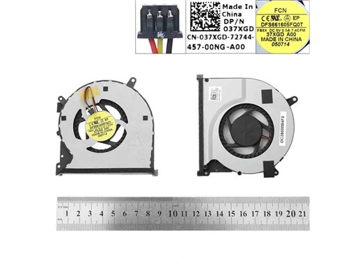 VENTILADOR CPU PARA PORTÁTIL DELL XPS 15 L521X EG75070V1-C060-G9A