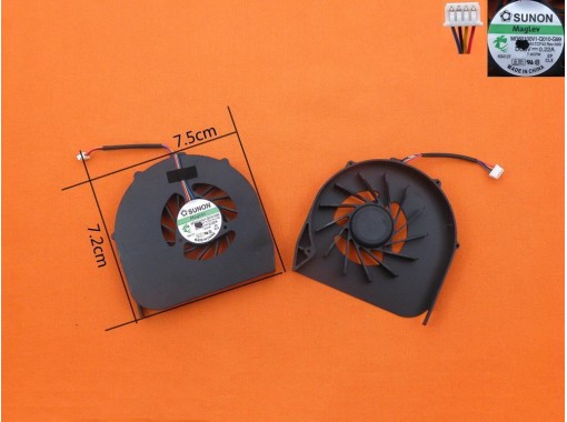 VENTILADOR CPU PARA PORTÁTIL ACER ASPIRE 5740G 5542 4 PINES