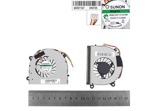 VENTILADOR PARA PORTÁTIL LENOVO G770 MG60120V1-C140-S99