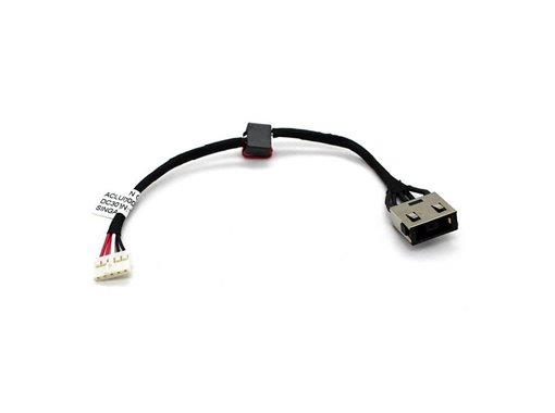 CONECTOR DC JACK CON CABLE PARA PORTÁTIL LENOVO IDEAPAD G50-30 G50-40 G50-45 G50-50 15.5CM