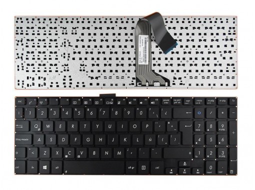 TECLADO PARA PORTÁTIL ASUS K551 NEGRO SIN MARCO