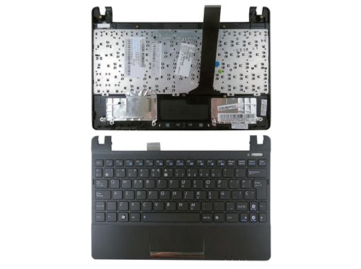 TECLADO PARA PORTÁTIL ASUS EEE PC X101CH CON CARCASA COMPLETA