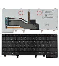 TECLADO PARA PORTÁTIL DELL LATITUDE E6420 E5420 E6220 E6320 E6430 NEGRO CON PUNTERO