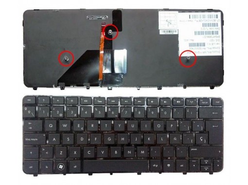 TECLADO PARA PORTÁTIL HP FOLIO 13 13-2000 13-1029WM 673656-001 PK130MW1A00