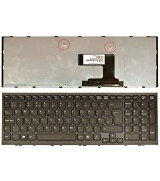 TECLADO PARA PORTÁTIL SONY VPC-EL NEGRO CON MARCO NEGRO INGLES