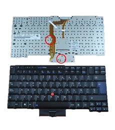 TECLADO PARA PORTÁTIL LENOVO THINKPAD T400S T410 T410I T410S T420 X220