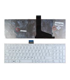 TECLADO PARA PORTATIL TOSHIBA C55-A BLANCO CON MARCO