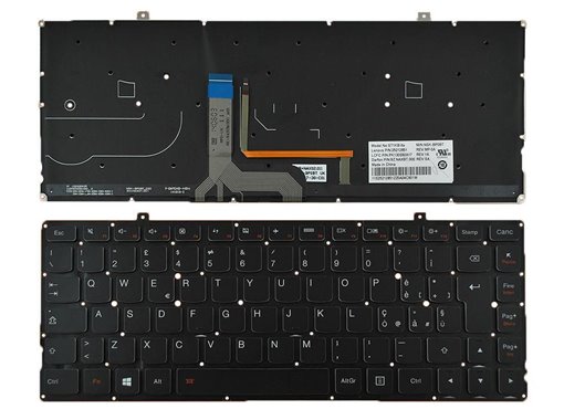 TECLADO EN ITALIANO PARA PORTÁTIL LENOVO YOGA 2 PRO 13" RETROILUMINADO