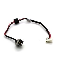 CONECTOR DC JACK CON CABLE PARA PORTATIL TOSHIBA SATELLITE A660 A660d