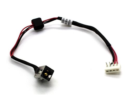 CONECTOR DC JACK CON CABLE PARA PORTATIL TOSHIBA SATELLITE A660 A660d